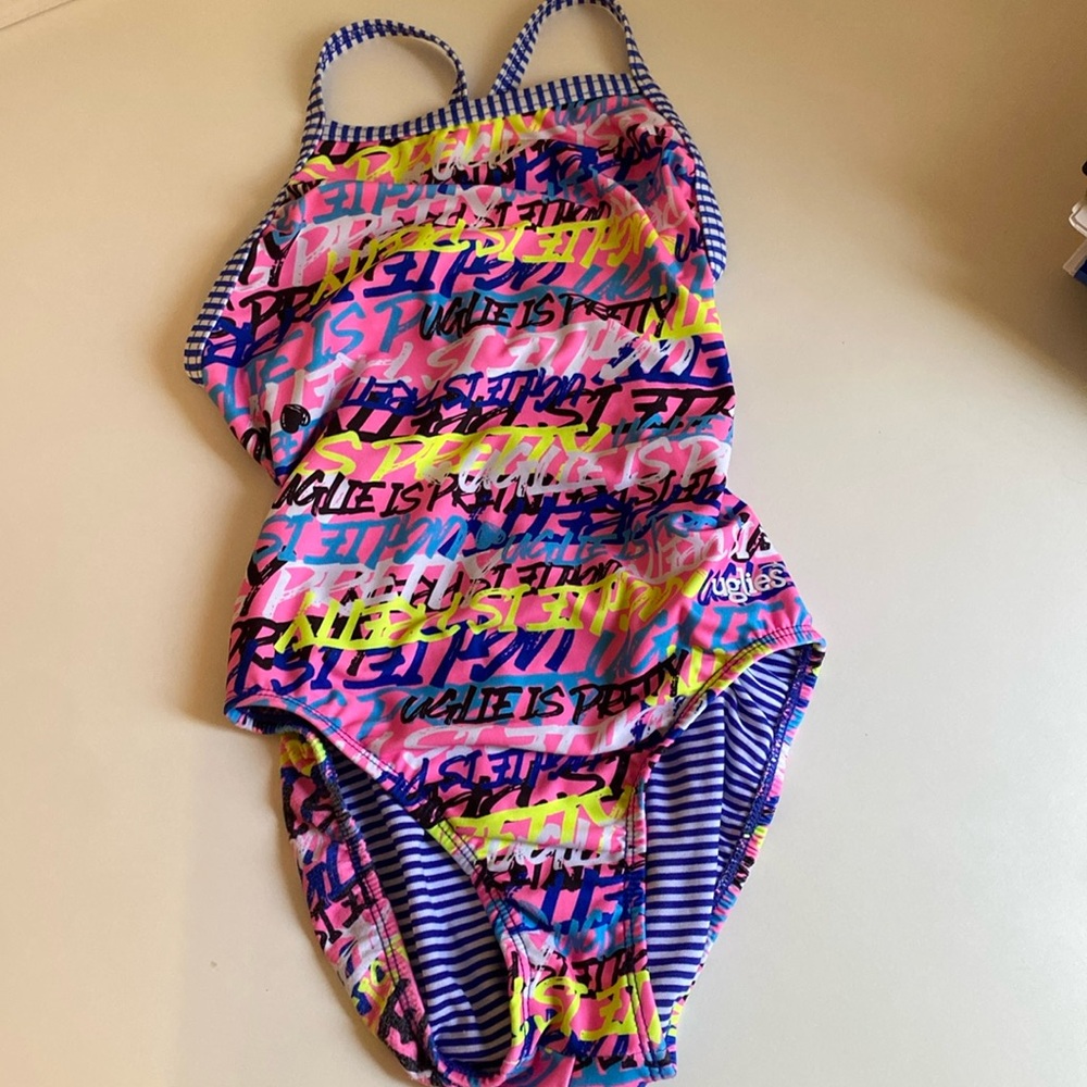 Dolfin uglies one piece swimsuit